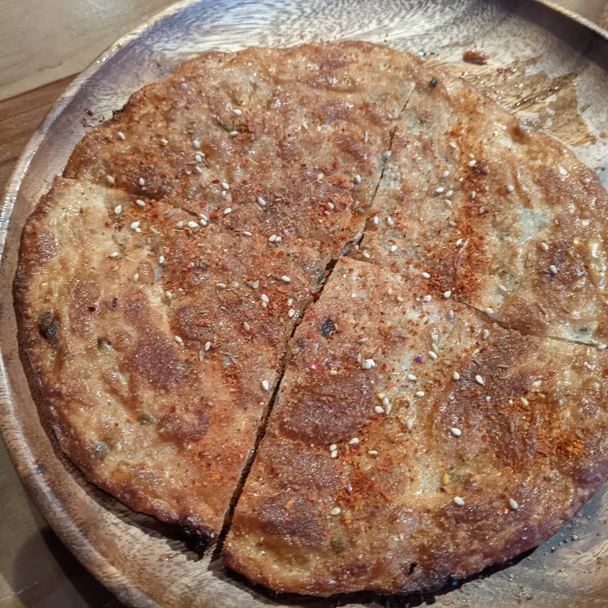 scallion pancake 蔥油餅